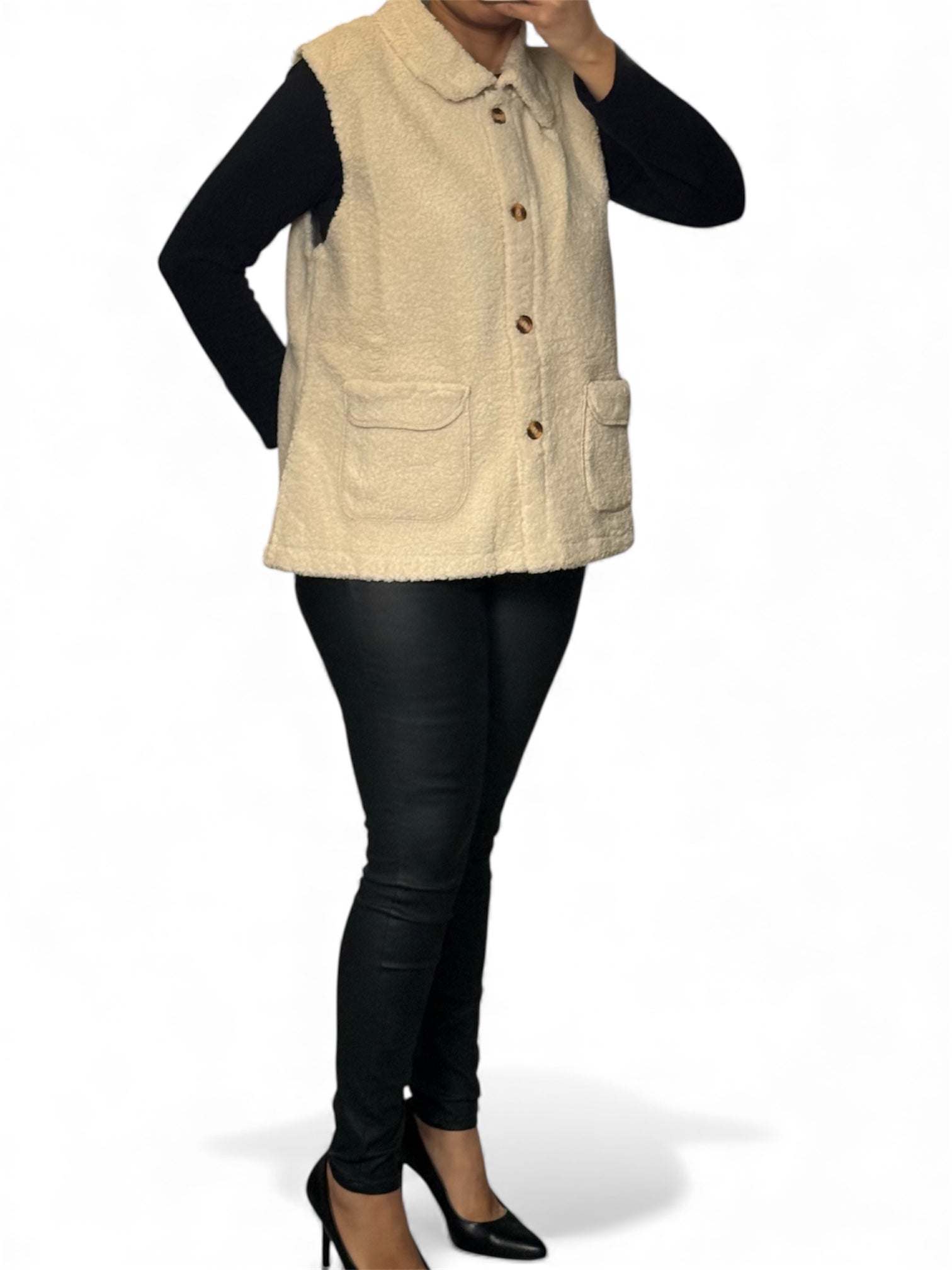 Gilet Sans Manches Femme – Oversize