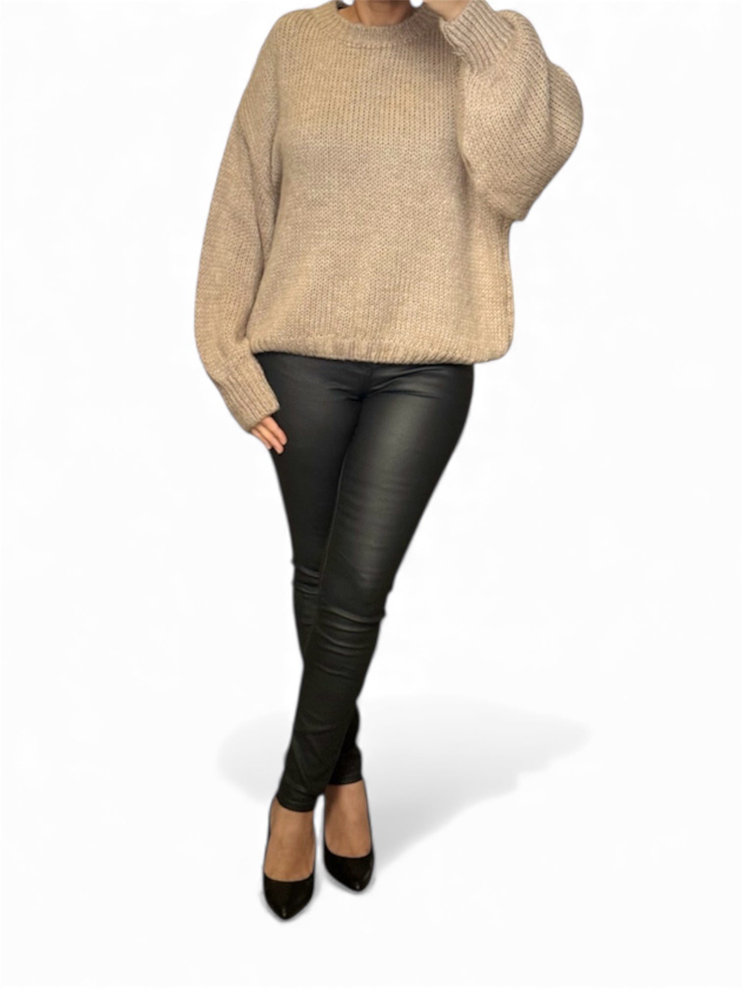 Pull Tendance 2025 – Manches Bouffantes