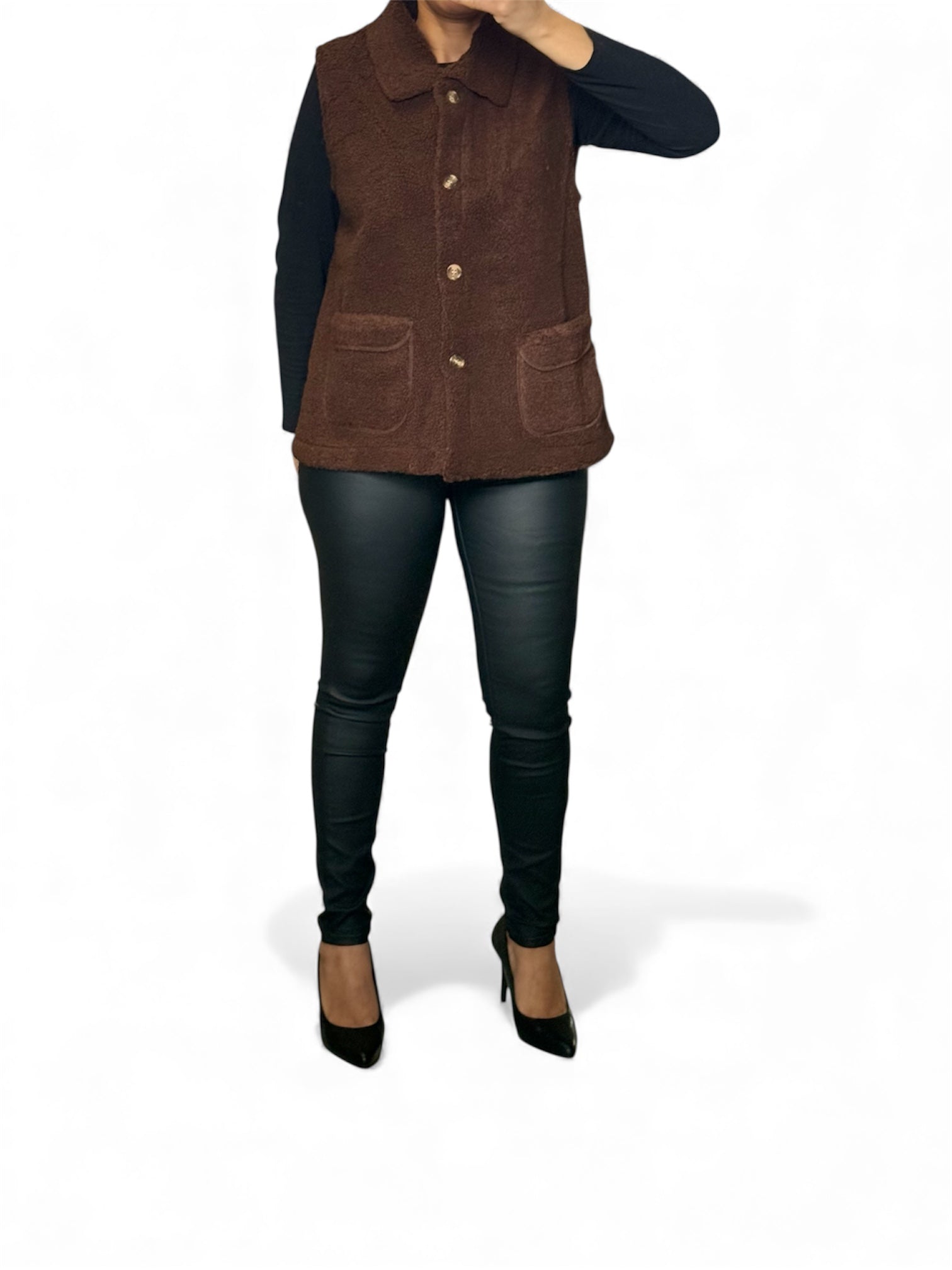 Gilet Sans Manches Femme – Oversize