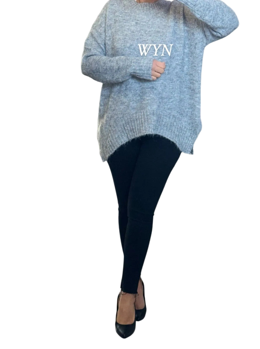 Pull Oversize en Maille Douce – Col Rond