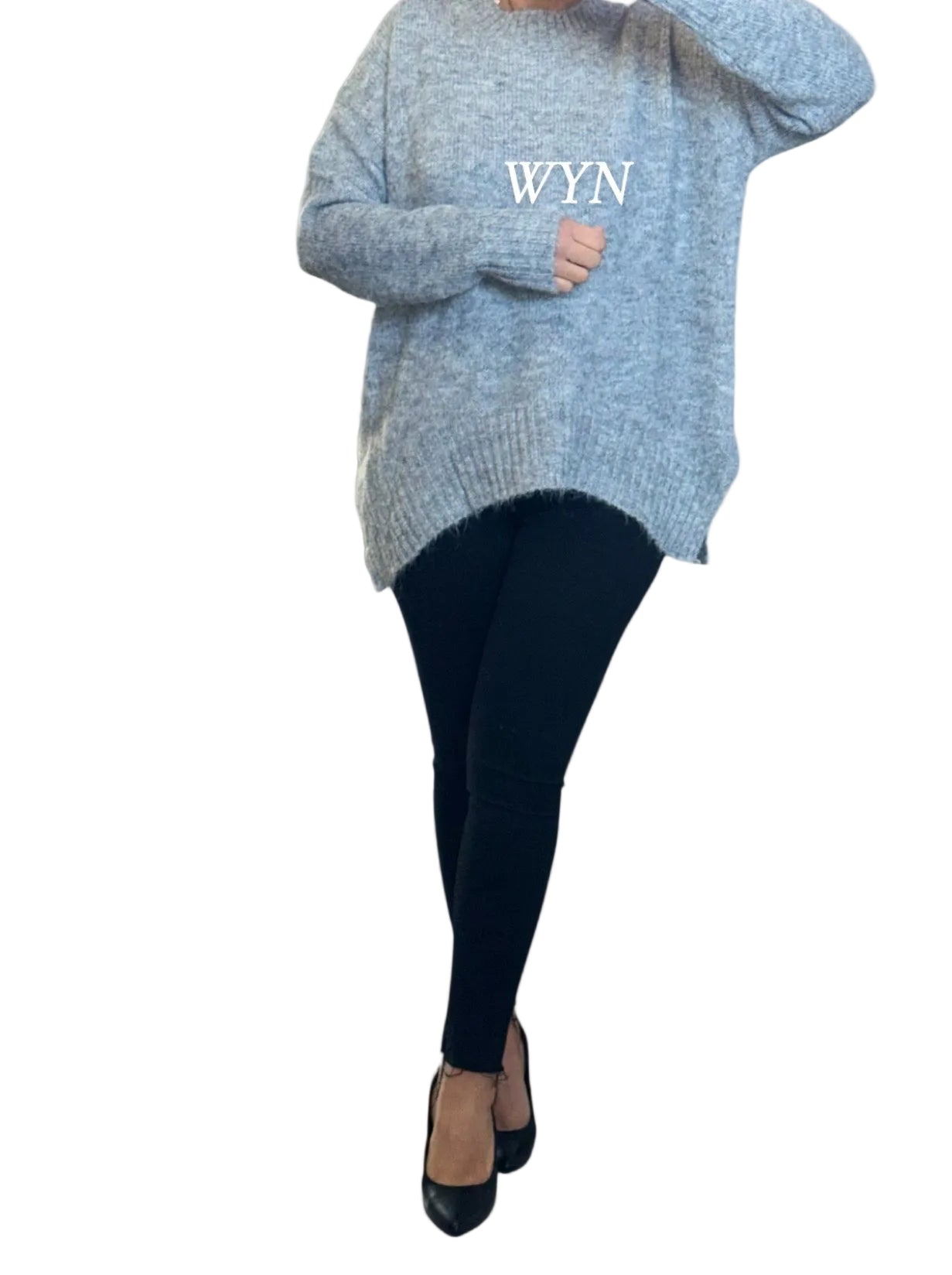 Pull Oversize en Maille Douce – Col Rond