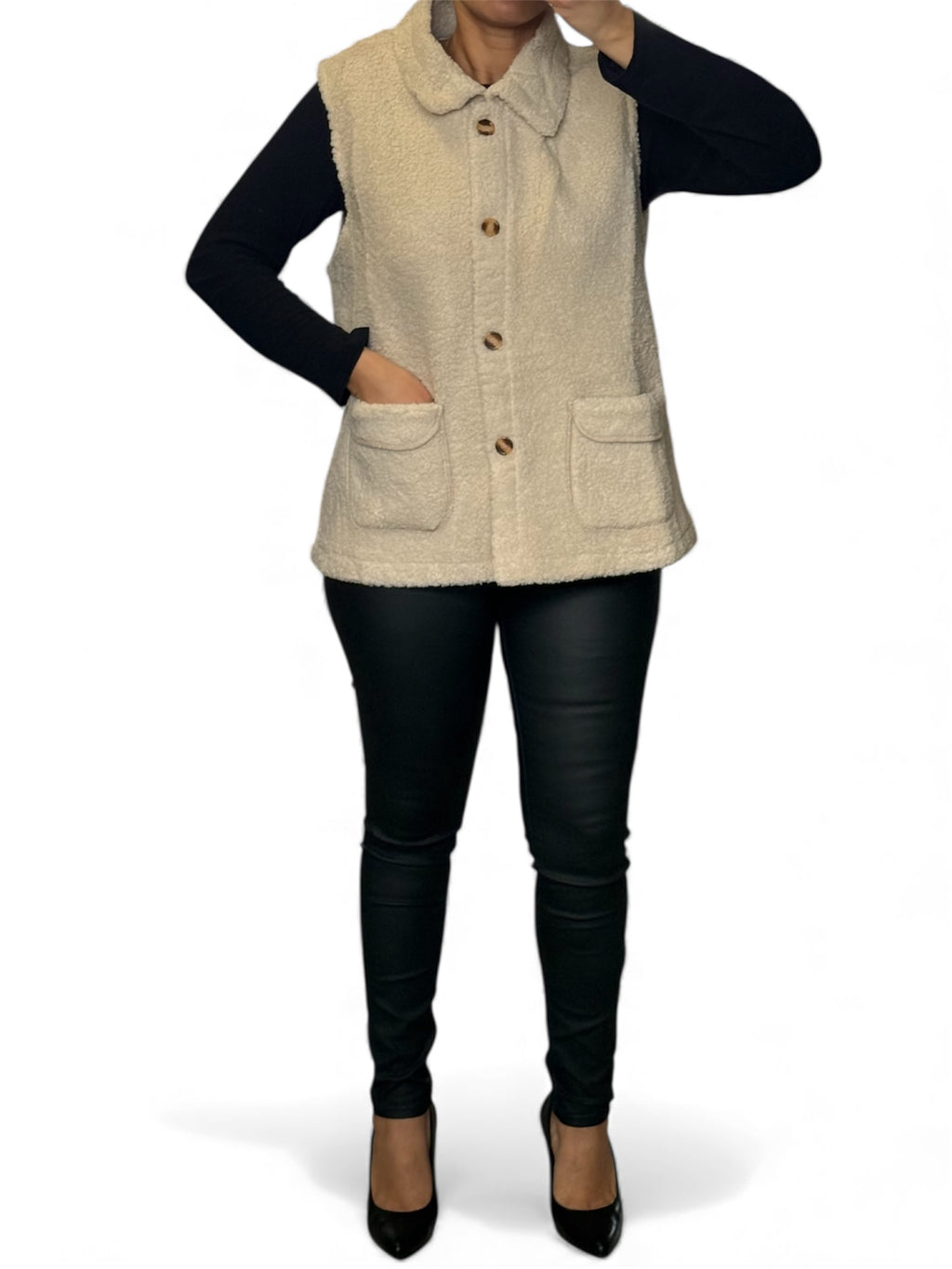 Gilet Sans Manches Femme – Oversize