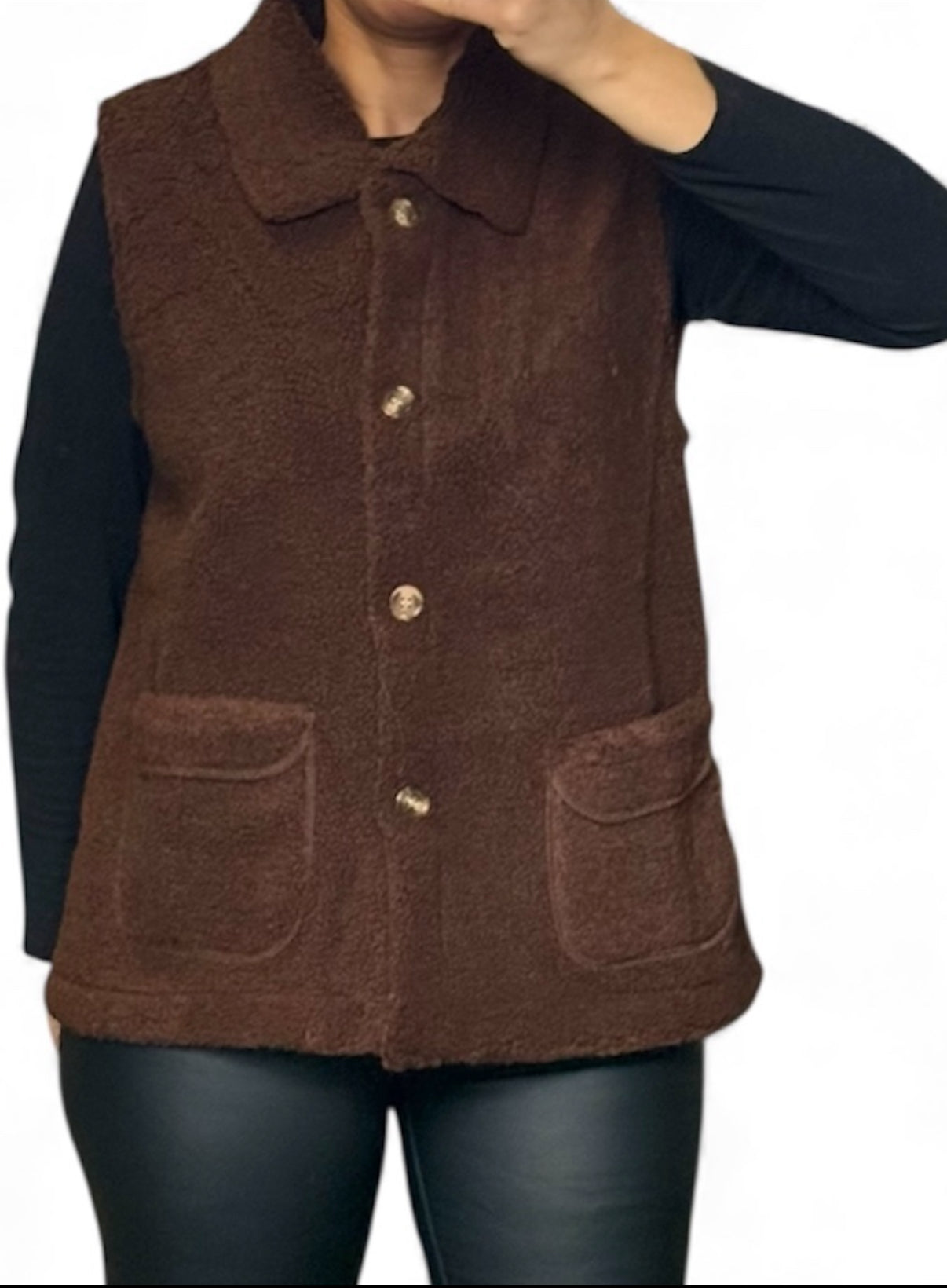 Gilet Sans Manches Femme – Oversize