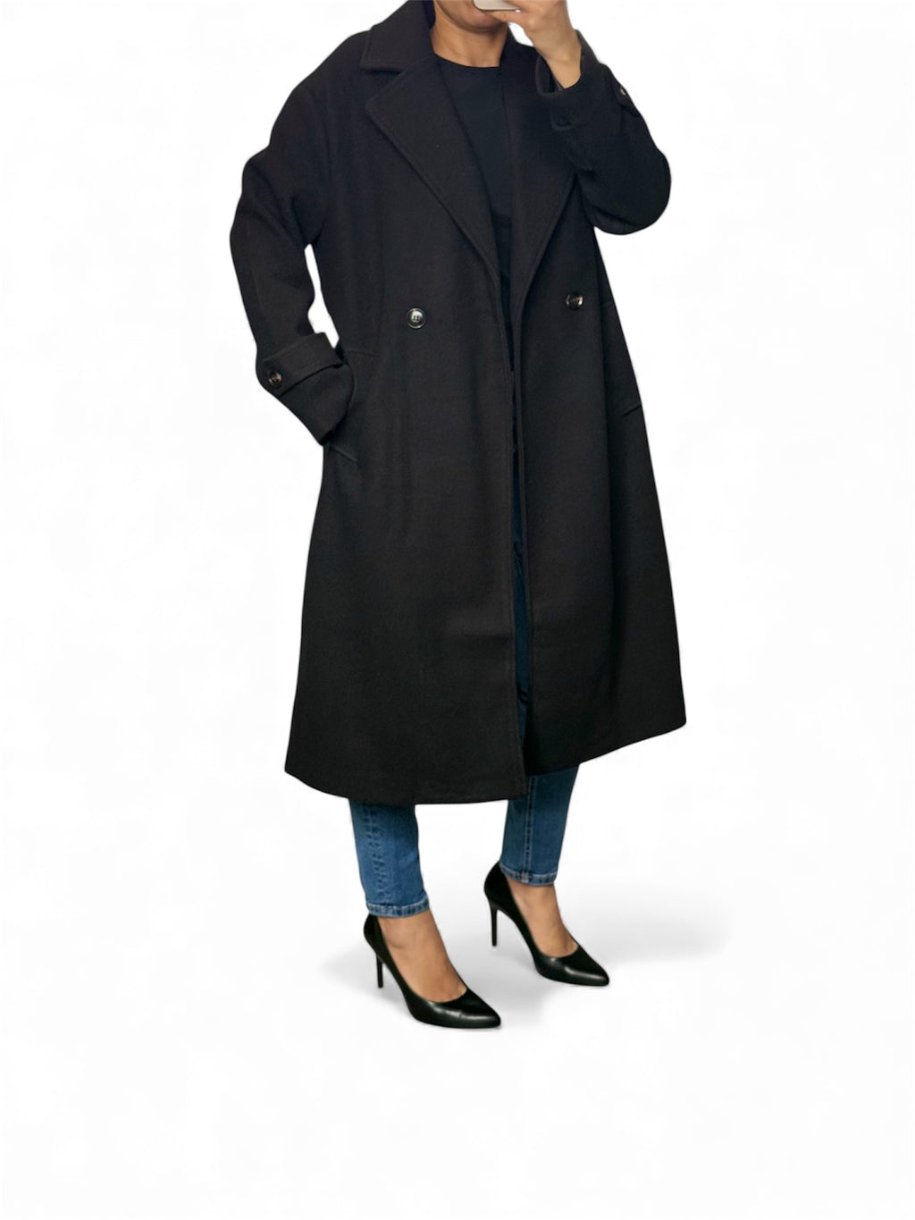 Manteau Laine Chic – Coupe Moderne