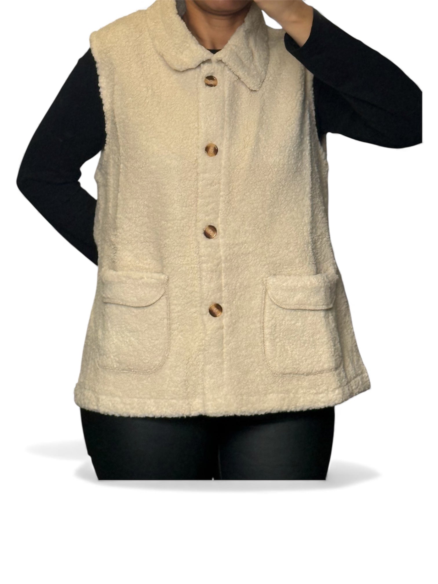 Gilet Sans Manches Femme – Oversize