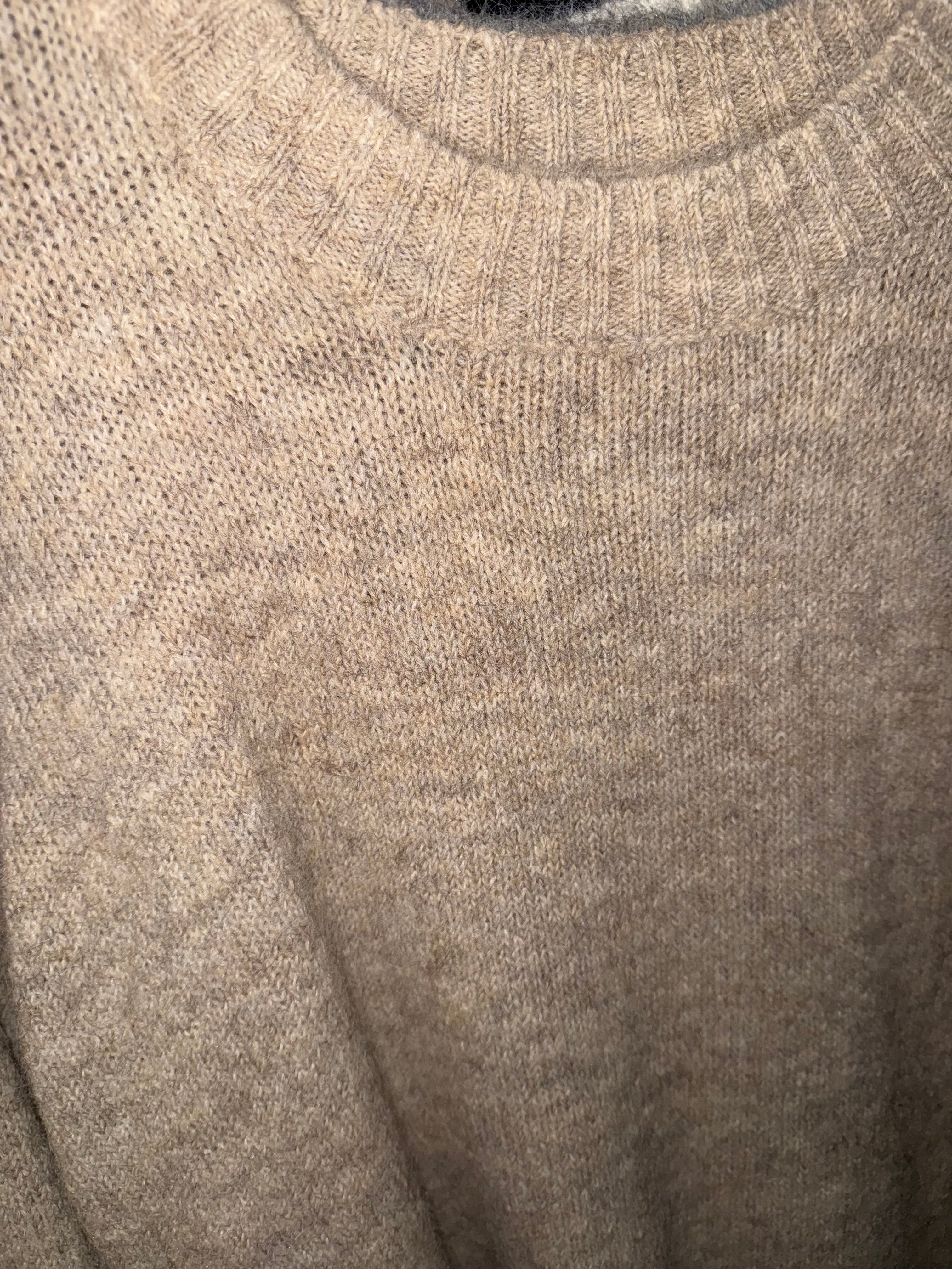 Pull Oversize en Maille Douce – Col Rond