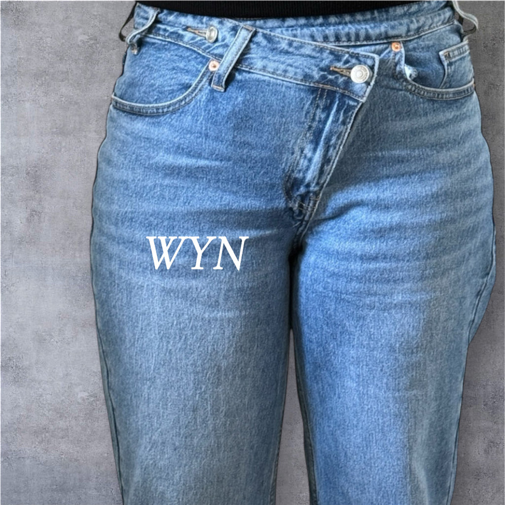 Jean Droit Asymétrique – Stretch & Stylé